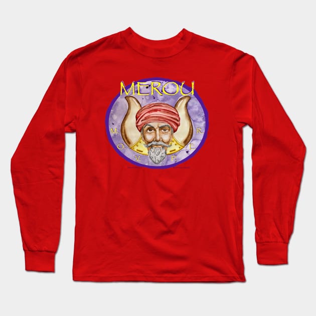 Merou Grotto Mokanna Long Sleeve T-Shirt by EssexArt_ABC